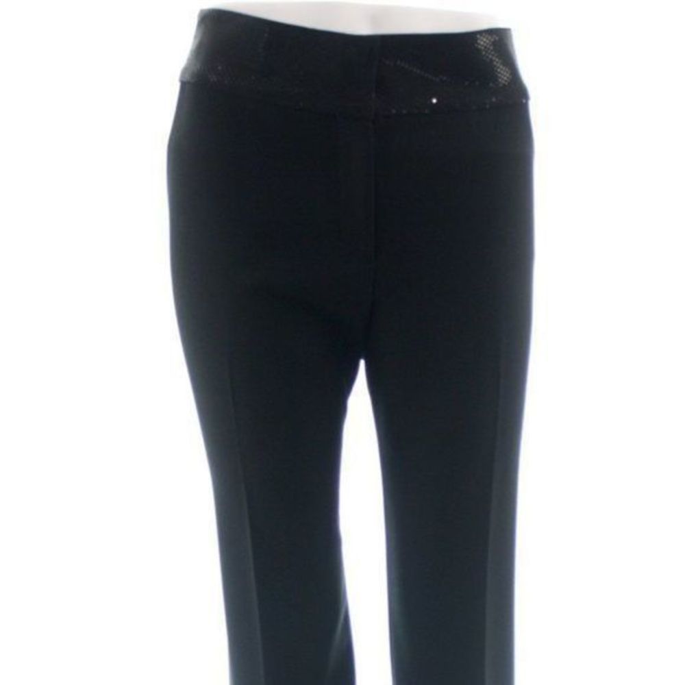 ST. JOHN BLACK EVENING PANTS SIZE 10
